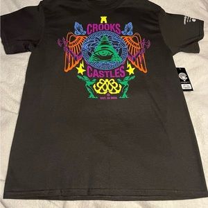 Crooks and castles secret society tee